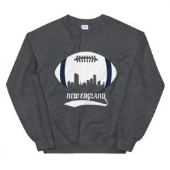 Fan Gear Nation Unisex New England Patriots Football Crew Neck Sweatshirt 7 Fan Gear Nation Unisex New England Patriots Football Crew Neck Sweatshirt