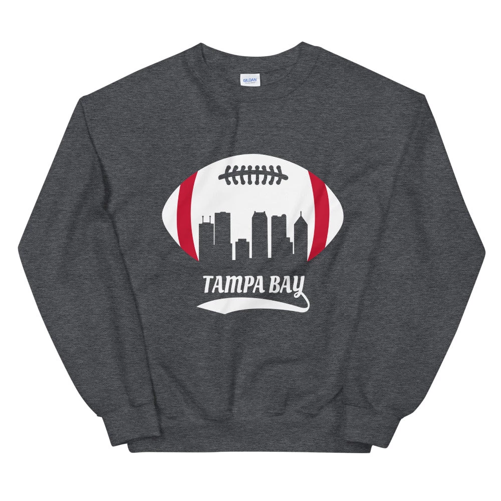 Fan Gear Nation Unisex Tampa Bay Buccaneers Football Crew Neck Sweatshirt 6 Fan Gear Nation Unisex Tampa Bay Buccaneers Football Crew Neck Sweatshirt
