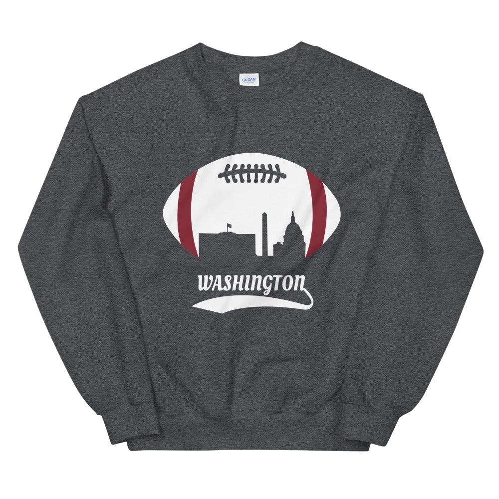 Fan Gear Nation Unisex Washington Commanders Crew Neck Sweatshirt 6 Fan Gear Nation Unisex Washington Commanders Crew Neck Sweatshirt
