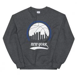 Fan Gear Nation Unisex New York Knicks Basketball Crew Neck Sweatshirt