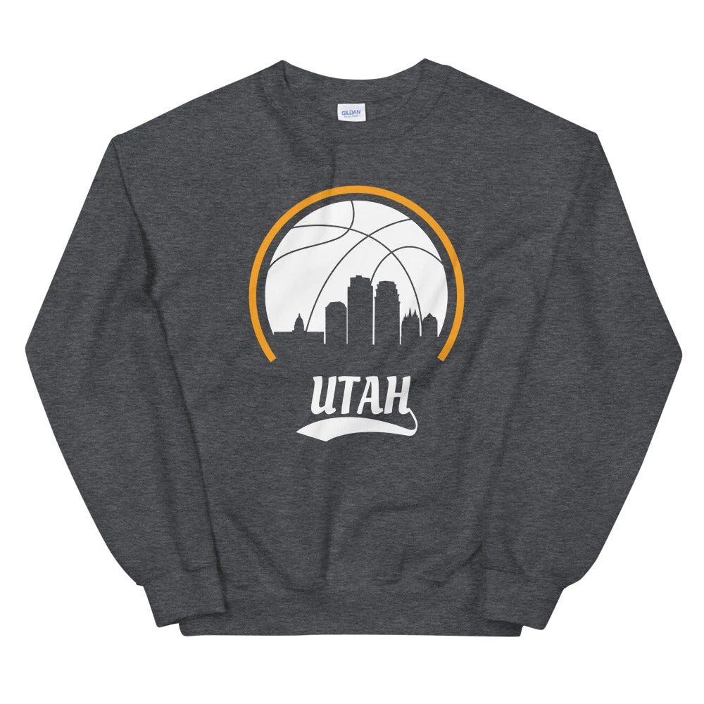 Fan Gear Nation Unisex Utah Jazz Basketball Crew Neck Sweatshirt 5 Fan Gear Nation Unisex Utah Jazz Basketball Crew Neck Sweatshirt