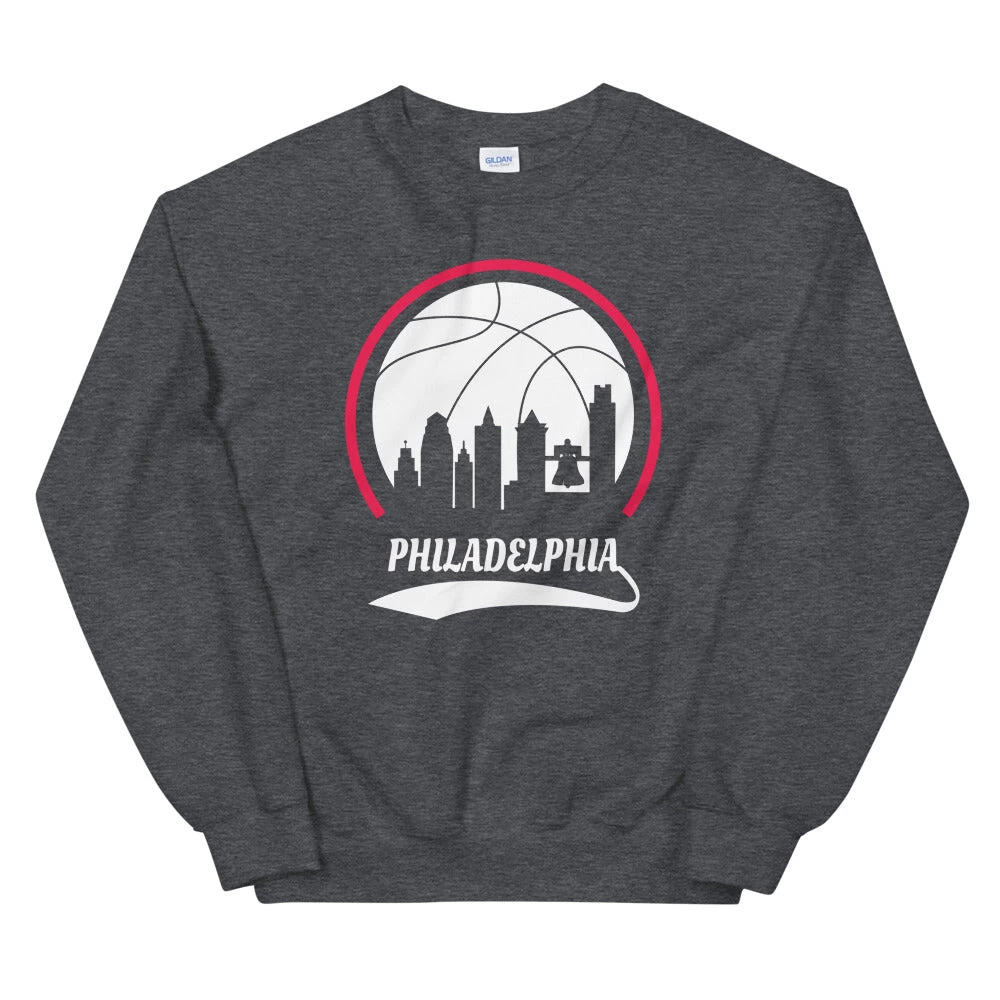 Fan Gear Nation Unisex Philadelphia 76Ers Basketball Crew Neck Sweatshirt 5 Fan Gear Nation Unisex Philadelphia 76Ers Basketball Crew Neck Sweatshirt