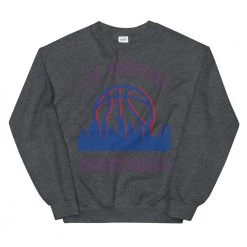 Fan Gear Nation Los Angeles Clippers Basketball Crew Neck Sweatshirt Unisex Cotton/Polyester