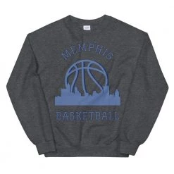 Fan Gear Nation Memphis Grizzlies Basketball Crew Neck Sweatshirt Unisex Cotton/Polyester
