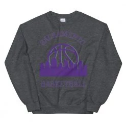 Fan Gear Nation Sacramento Kings Basketball Crew Neck Sweatshirt Unisex Cotton/Polyester
