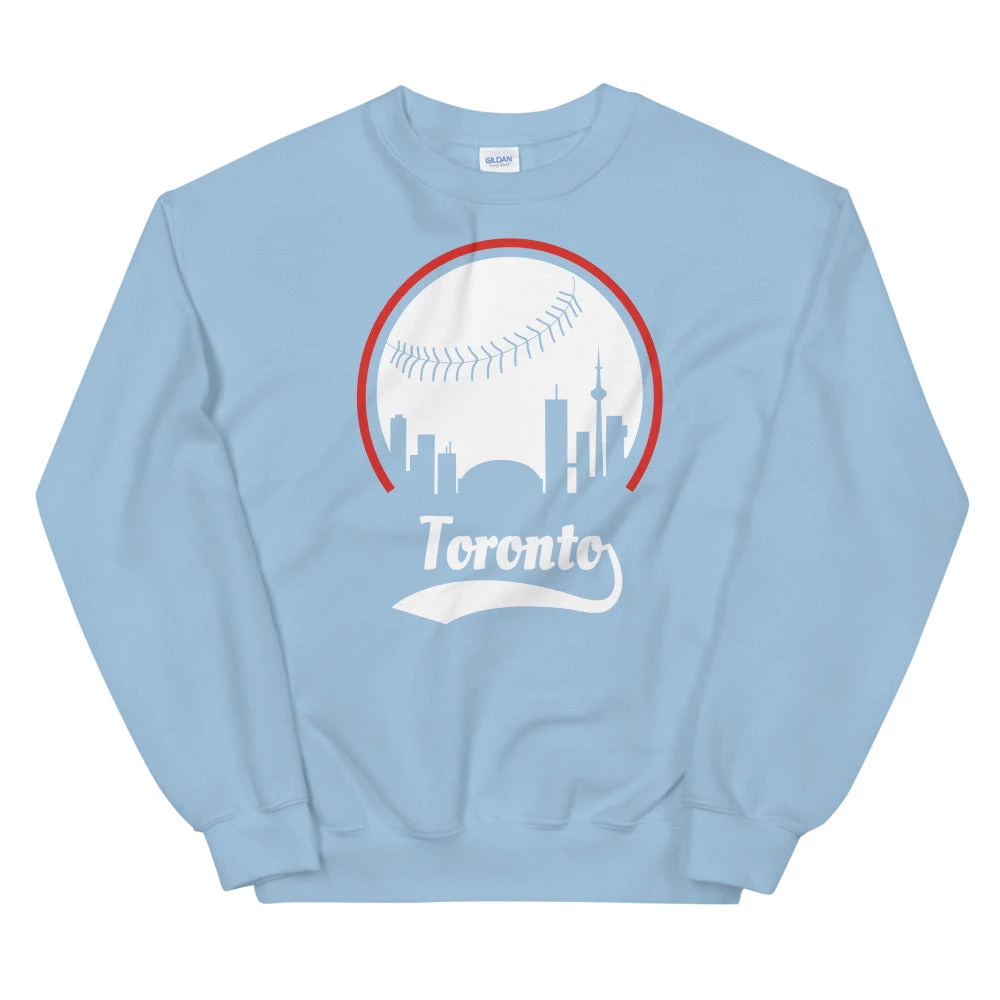 Fan Gear Nation Unisex Toronto Blue Jays Baseball Crewneck Sweatshirt 7 Fan Gear Nation Unisex Toronto Blue Jays Baseball Crewneck Sweatshirt