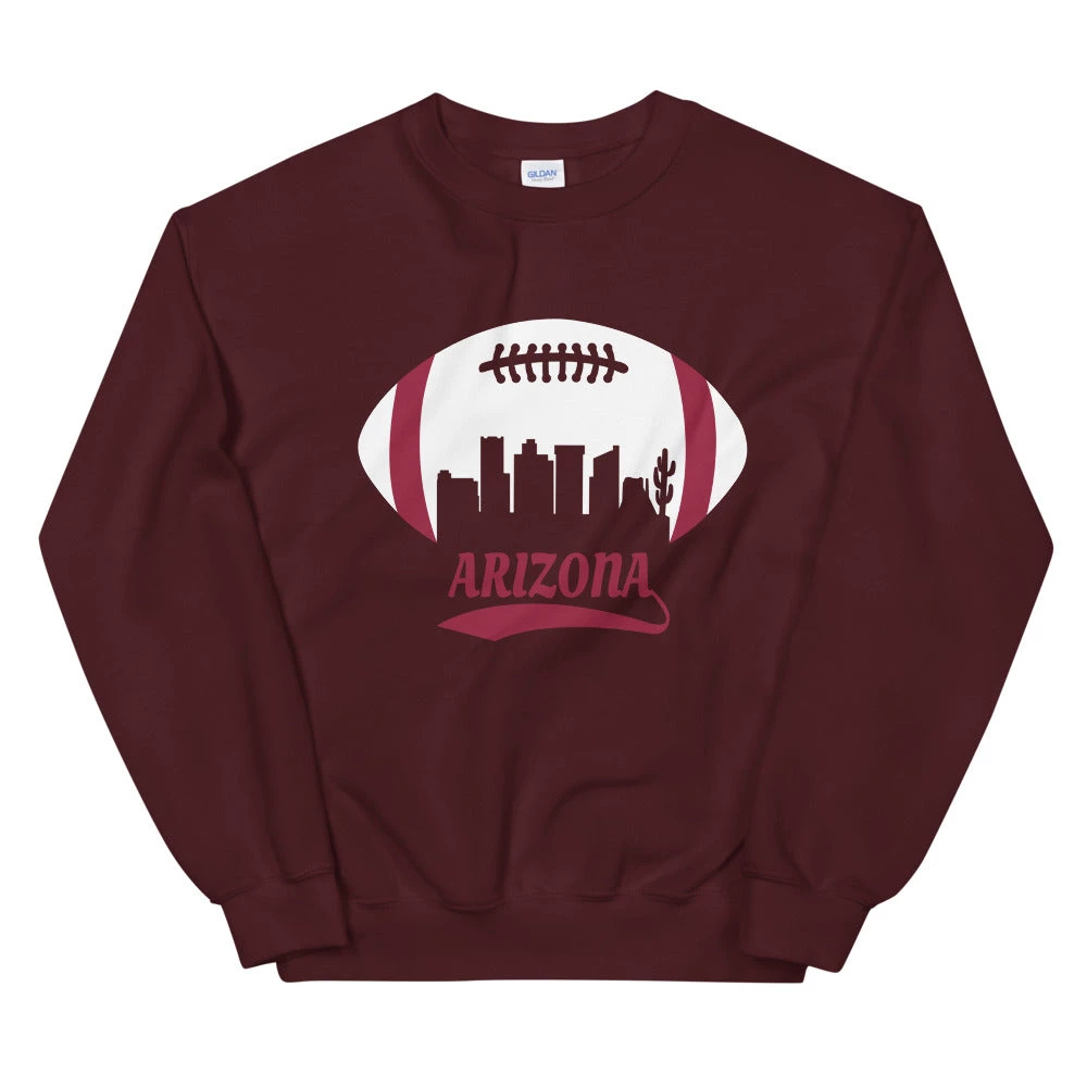 Fan Gear Nation Unisex Arizona Cardinals Football Crew Neck Sweatshirt 3 Fan Gear Nation Unisex Arizona Cardinals Football Crew Neck Sweatshirt