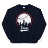Fan Gear Nation Unisex Texas Rangers Baseball Crewneck Sweatshirt