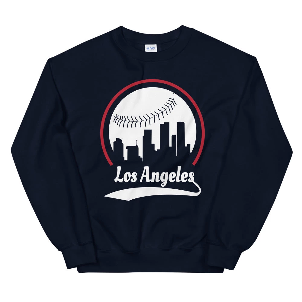 Fan Gear Nation Unisex Los Angeles Angels Baseball Crewneck Sweatshirt 3 Fan Gear Nation Unisex Los Angeles Angels Baseball Crewneck Sweatshirt