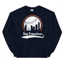 Fan Gear Nation Unisex San Francisco Giants Baseball Crewneck Sweatshirt