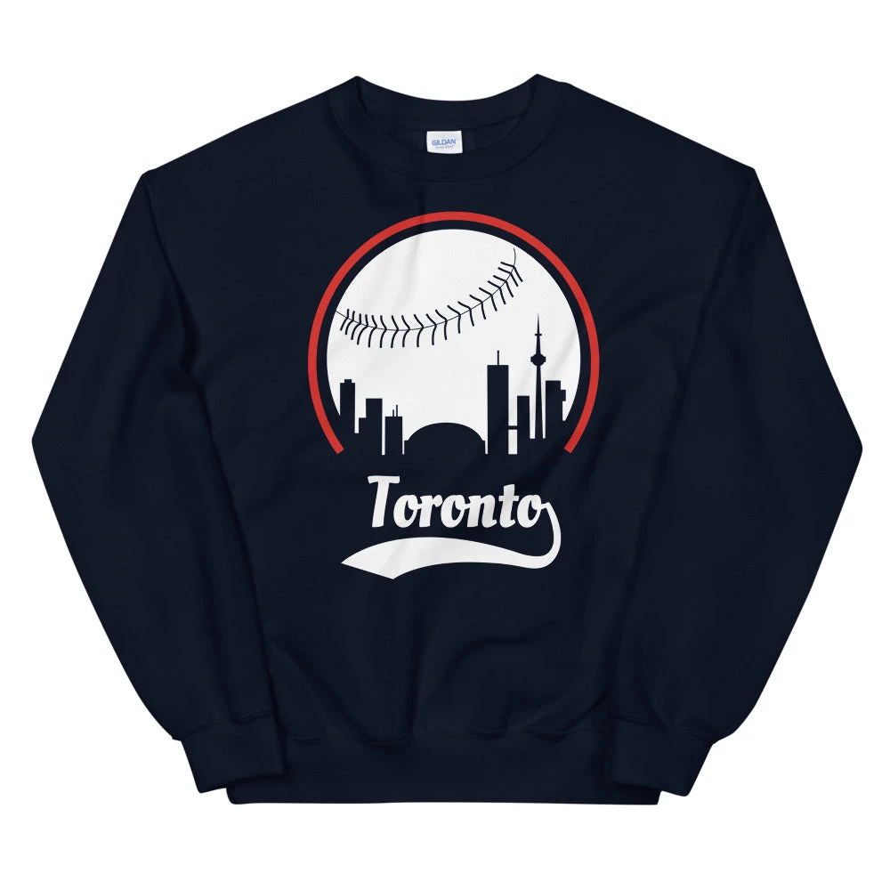 Fan Gear Nation Unisex Toronto Blue Jays Baseball Crewneck Sweatshirt 4 Fan Gear Nation Unisex Toronto Blue Jays Baseball Crewneck Sweatshirt