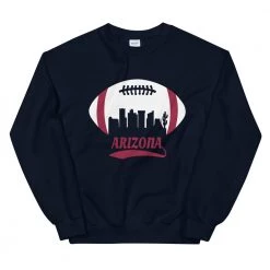 Fan Gear Nation Unisex Arizona Cardinals Football Crew Neck Sweatshirt