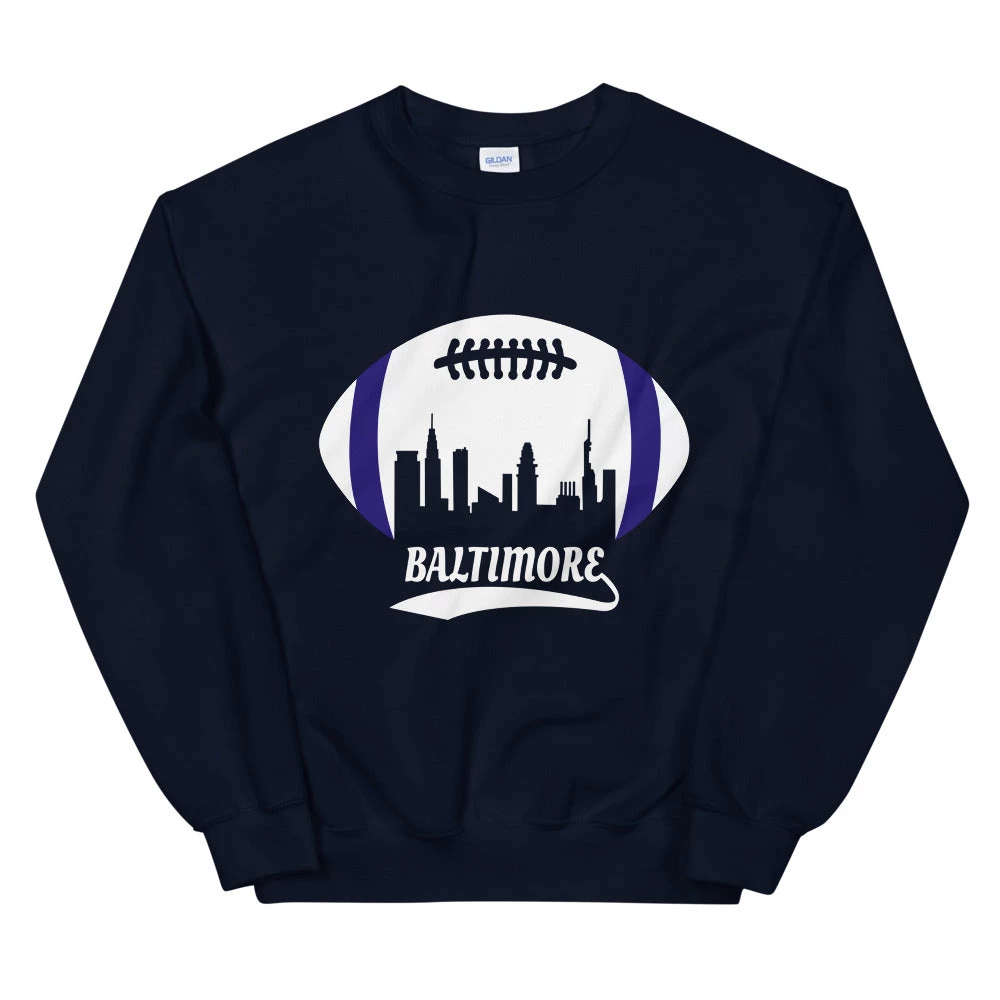 Fan Gear Nation Unisex Baltimore Ravens Football Crew Neck Sweatshirt 3 Fan Gear Nation Unisex Baltimore Ravens Football Crew Neck Sweatshirt