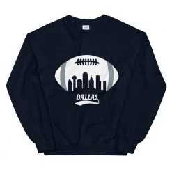 Fan Gear Nation Unisex Dallas Cowboys Football Crew Neck Sweatshirt
