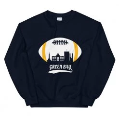 Fan Gear Nation Unisex Green Bay Packers Football Crew Neck Sweatshirt