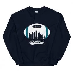 Fan Gear Nation Unisex Jacksonville Jaguars Football Crew Neck Sweatshirt