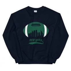 Fan Gear Nation Unisex New York Jets Football Crew Neck Sweatshirt 9 Fan Gear Nation Unisex New York Jets Football Crew Neck Sweatshirt