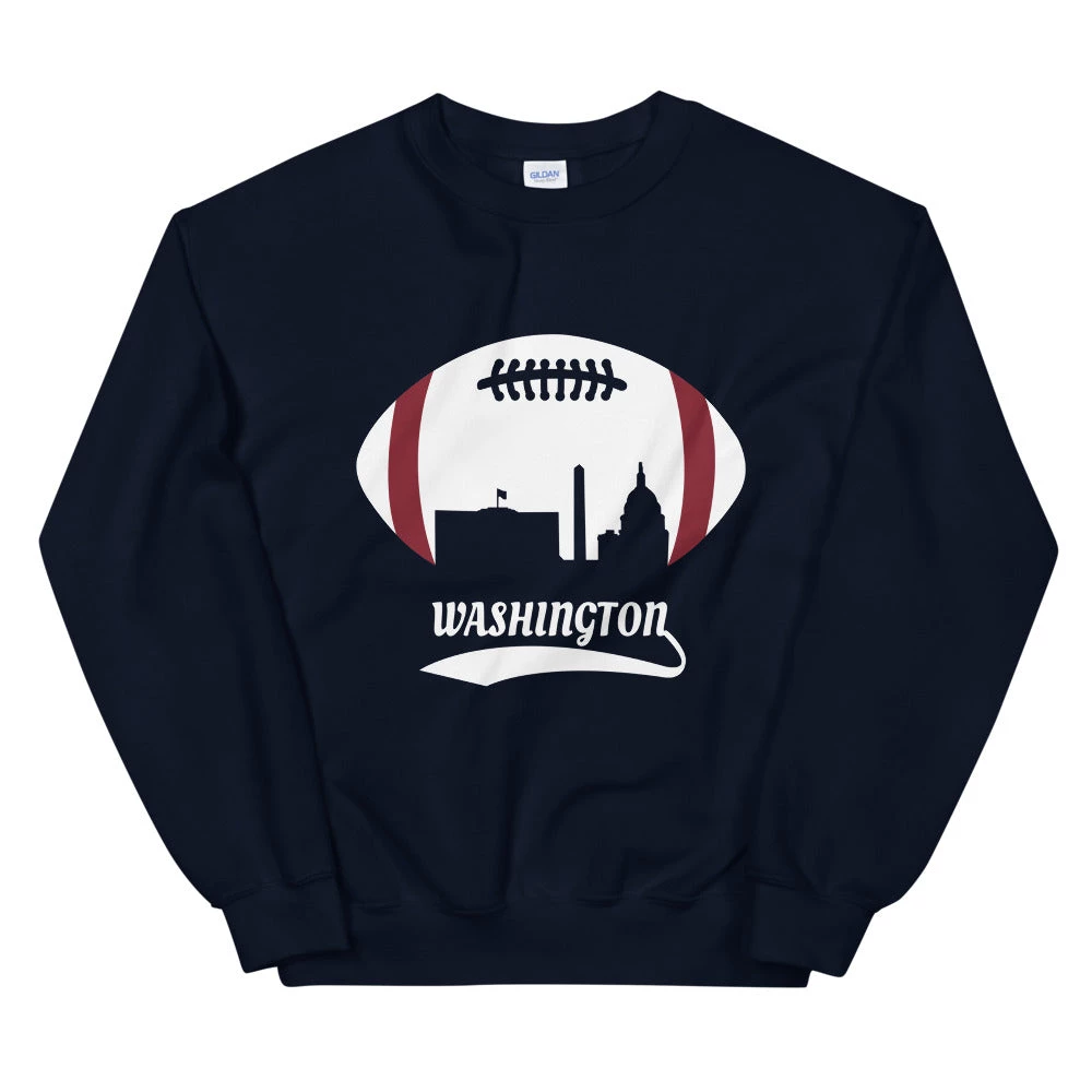 Fan Gear Nation Unisex Washington Commanders Crew Neck Sweatshirt 5 Fan Gear Nation Unisex Washington Commanders Crew Neck Sweatshirt