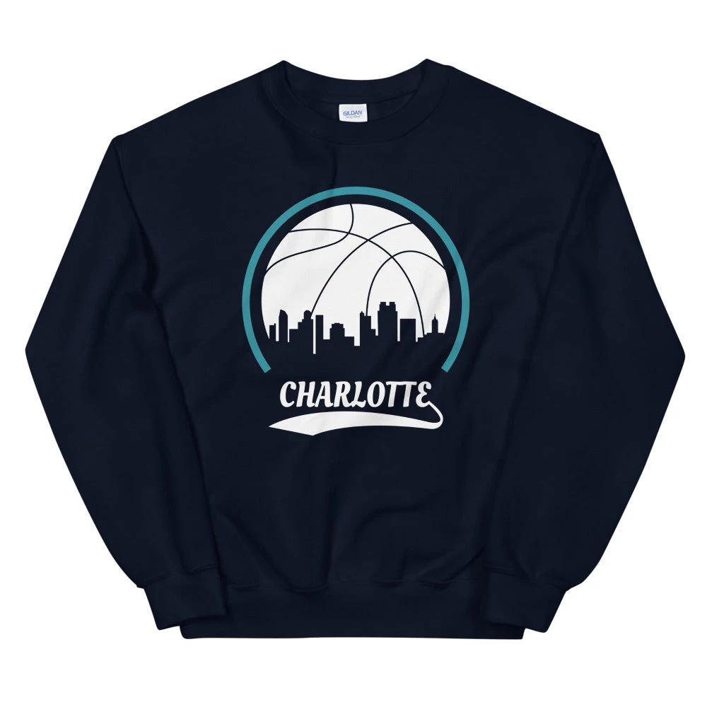 Fan Gear Nation Unisex Charlotte Hornets Basketball Crew Neck Sweatshirt 3 Fan Gear Nation Unisex Charlotte Hornets Basketball Crew Neck Sweatshirt