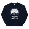Fan Gear Nation Unisex New York Knicks Basketball Crew Neck Sweatshirt
