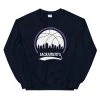 Fan Gear Nation Unisex Sacramento Kings Basketball Crew Neck Sweatshirt