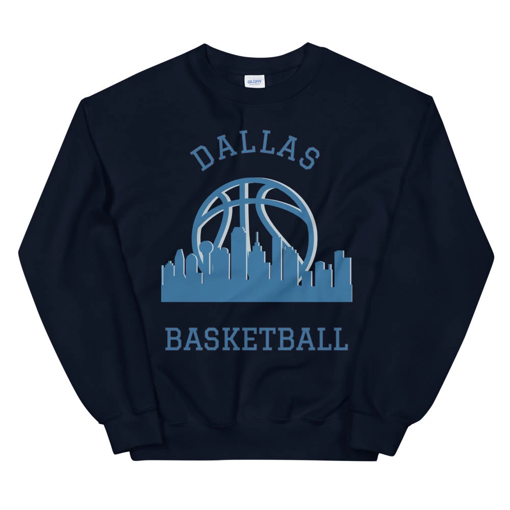 Fan Gear Nation Dallas Mavericks Basketball Crew Neck Sweatshirt Unisex Cotton/Polyester 5 Fan Gear Nation Dallas Mavericks Basketball Crew Neck Sweatshirt Unisex Cotton/Polyester
