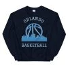 Fan Gear Nation Unisex Orlando Magic Basketball Crew Neck Sweatshirt