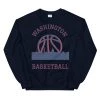 Fan Gear Nation Washington Wizards Basketball Crew Neck Sweatshirt Unisex Cotton/Polyester