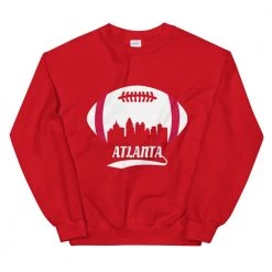Fan Gear Nation Unisex Atlanta Falcons Football Crew Neck Sweatshirt