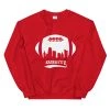 Fan Gear Nation Unisex Kansas City Chiefs Football Crew Neck Sweatshirt