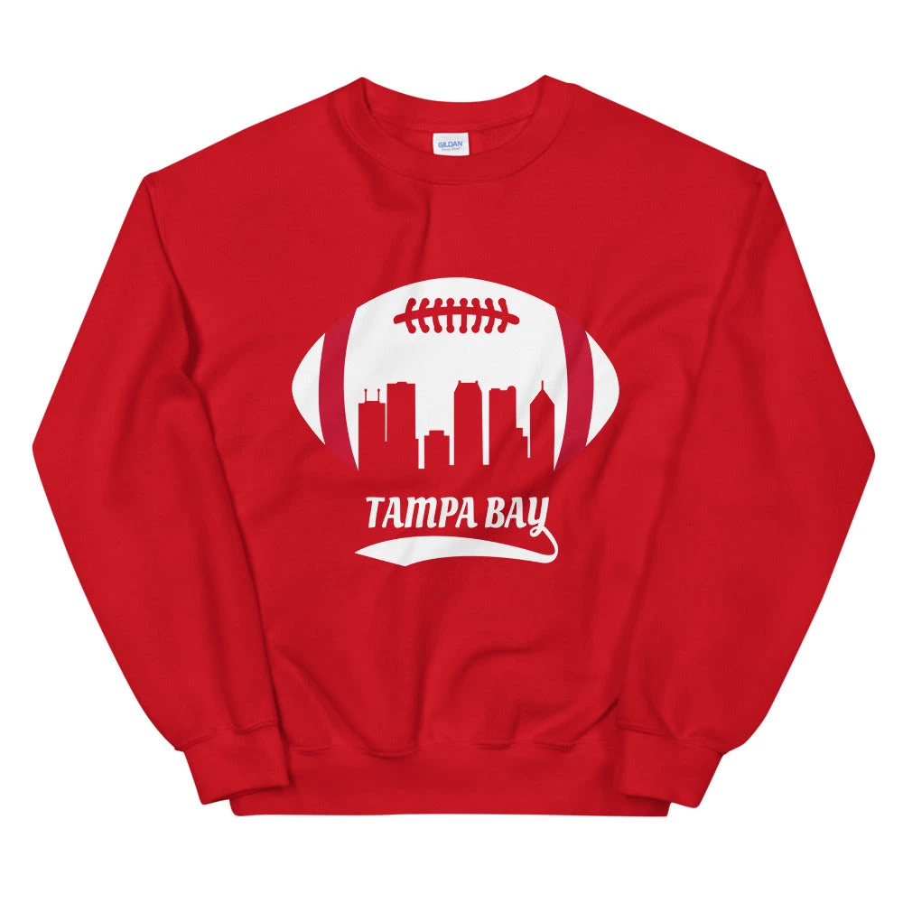 Fan Gear Nation Unisex Tampa Bay Buccaneers Football Crew Neck Sweatshirt 3 Fan Gear Nation Unisex Tampa Bay Buccaneers Football Crew Neck Sweatshirt