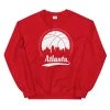 Fan Gear Nation Unisex Atlanta Hawks Basketball Crew Neck Sweatshirt