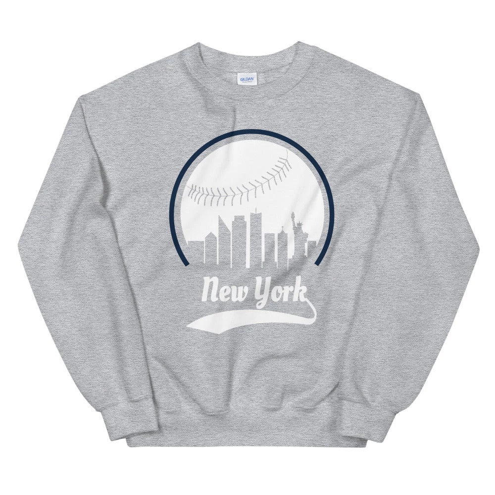 Fan Gear Nation Unisex New York Yankees Baseball Crewneck Sweatshirt 6 Fan Gear Nation Unisex New York Yankees Baseball Crewneck Sweatshirt