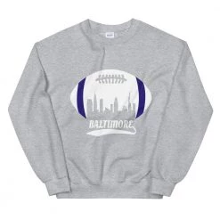Fan Gear Nation Unisex Baltimore Ravens Football Crew Neck Sweatshirt 9 Fan Gear Nation Unisex Baltimore Ravens Football Crew Neck Sweatshirt