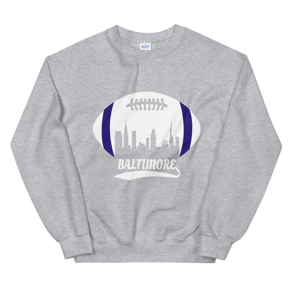 Fan Gear Nation Unisex Baltimore Ravens Football Crew Neck Sweatshirt 6 Fan Gear Nation Unisex Baltimore Ravens Football Crew Neck Sweatshirt