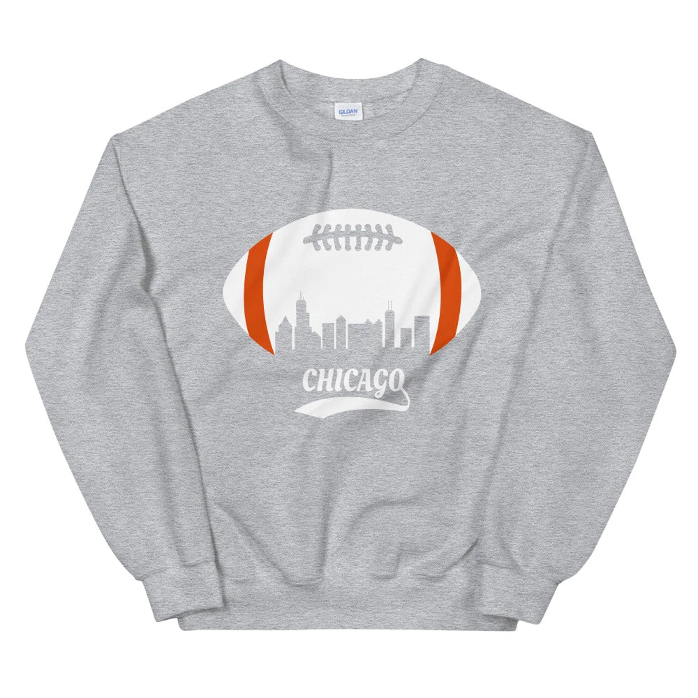 Fan Gear Nation Unisex Chicago Bears Football Crew Neck Sweatshirt 6 Fan Gear Nation Unisex Chicago Bears Football Crew Neck Sweatshirt