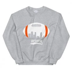 Fan Gear Nation Unisex Denver Broncos Football Crew Neck Sweatshirt 9 Fan Gear Nation Unisex Denver Broncos Football Crew Neck Sweatshirt