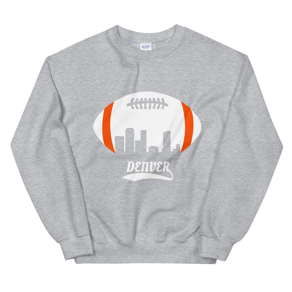 Fan Gear Nation Unisex Denver Broncos Football Crew Neck Sweatshirt 6 Fan Gear Nation Unisex Denver Broncos Football Crew Neck Sweatshirt