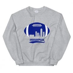 Fan Gear Nation Unisex Indianapolis Colts Football Crew Neck Sweatshirt