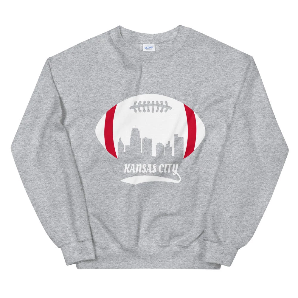 Fan Gear Nation Unisex Kansas City Chiefs Football Crew Neck Sweatshirt 7 Fan Gear Nation Unisex Kansas City Chiefs Football Crew Neck Sweatshirt