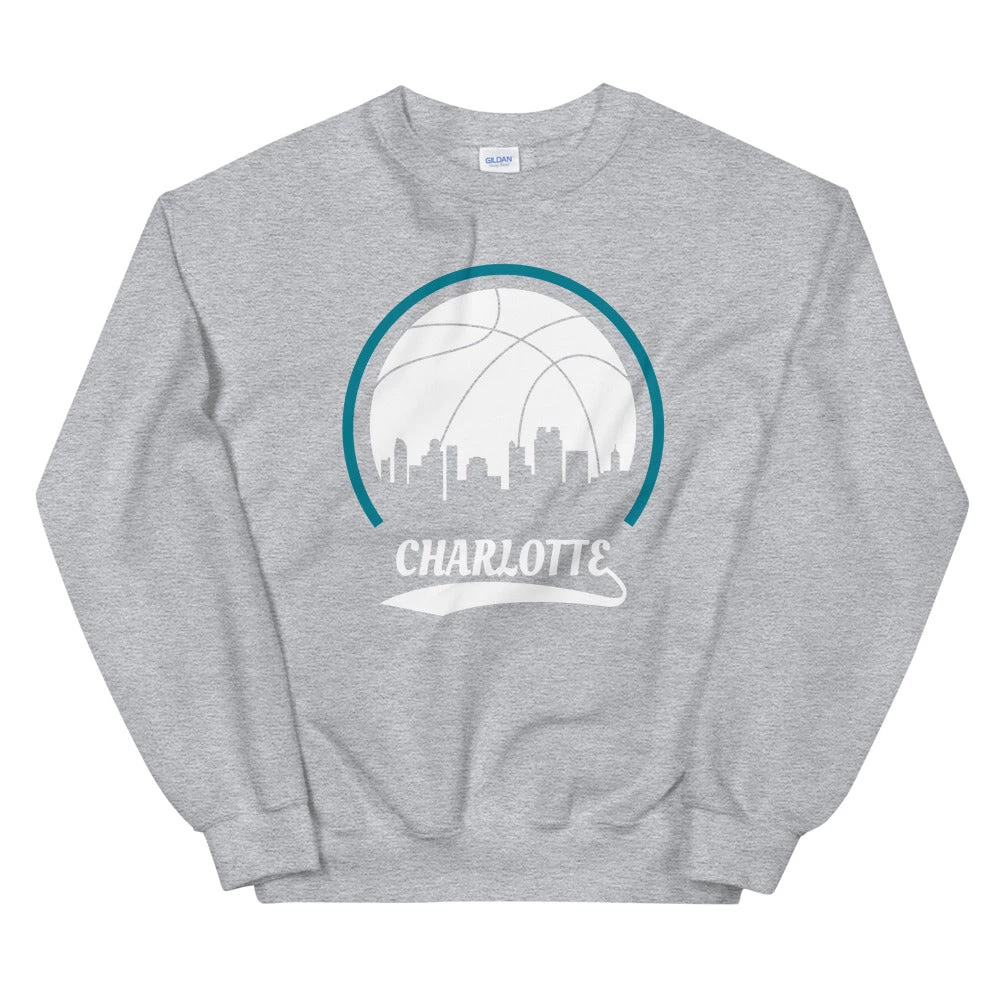 Fan Gear Nation Unisex Charlotte Hornets Basketball Crew Neck Sweatshirt 6 Fan Gear Nation Unisex Charlotte Hornets Basketball Crew Neck Sweatshirt