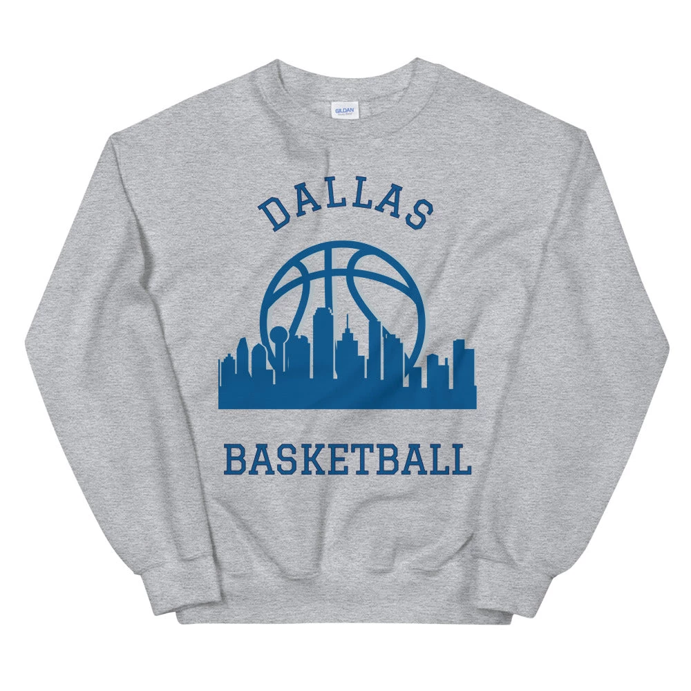 Fan Gear Nation Dallas Mavericks Basketball Crew Neck Sweatshirt Unisex Cotton/Polyester 7 Fan Gear Nation Dallas Mavericks Basketball Crew Neck Sweatshirt Unisex Cotton/Polyester