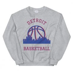 Fan Gear Nation Detroit Pistons Basketball Crew Neck Sweatshirt Unisex Cotton/Polyester 10 Fan Gear Nation Detroit Pistons Basketball Crew Neck Sweatshirt Unisex Cotton/Polyester