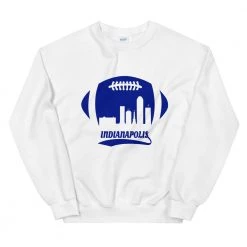 Fan Gear Nation Unisex Indianapolis Colts Football Crew Neck Sweatshirt