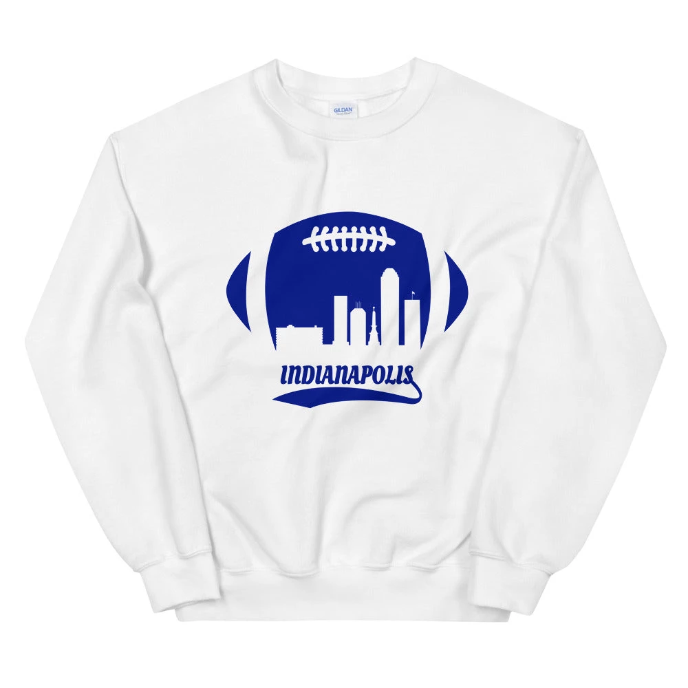 Fan Gear Nation Unisex Indianapolis Colts Football Crew Neck Sweatshirt 3 Fan Gear Nation Unisex Indianapolis Colts Football Crew Neck Sweatshirt