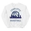 Fan Gear Nation Charlotte Hornets Basketball Crew Neck Sweatshirt Unisex Cotton/Polyester