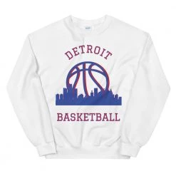 Fan Gear Nation Detroit Pistons Basketball Crew Neck Sweatshirt Unisex Cotton/Polyester 11 Fan Gear Nation Detroit Pistons Basketball Crew Neck Sweatshirt Unisex Cotton/Polyester