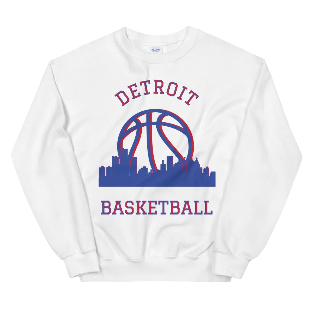 Fan Gear Nation Detroit Pistons Basketball Crew Neck Sweatshirt Unisex Cotton/Polyester 7 Fan Gear Nation Detroit Pistons Basketball Crew Neck Sweatshirt Unisex Cotton/Polyester