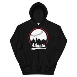 Fan Gear Nation Unisex Atlanta Braves Baseball Hoodie