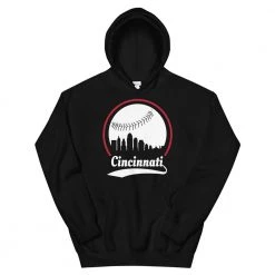 Fan Gear Nation Unisex Cincinnati Reds Baseball Hoodie